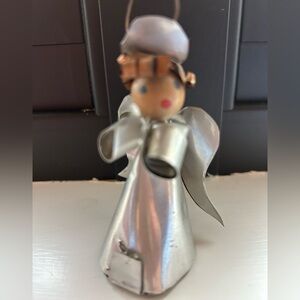 Vintage 1950’s Silver/Tin Angel Ornament